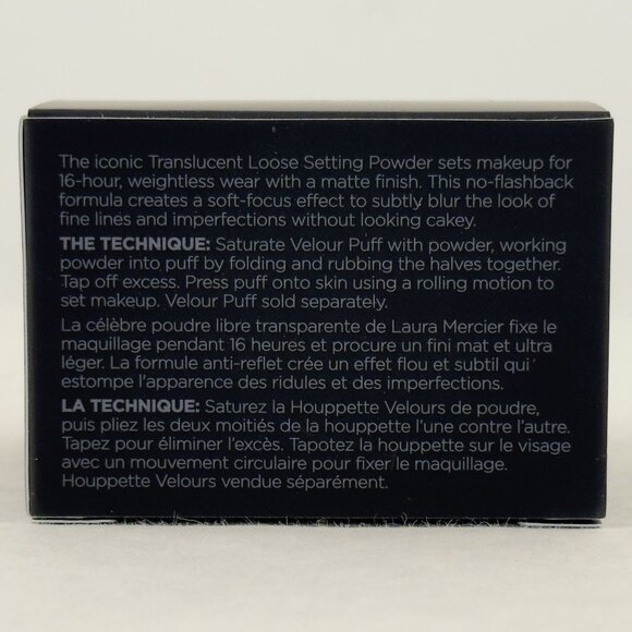 Laura Mercier Translucent Loose Setting Powder 29g Matte Finish Finishing NEW - Picture 4 of 9